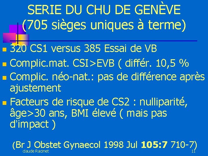 SERIE DU CHU DE GENÈVE (705 sièges uniques à terme) 320 CS 1 versus