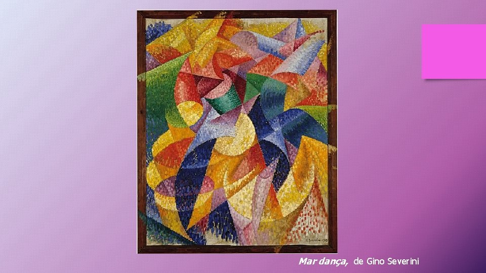 Mar dança, de Gino Severini 