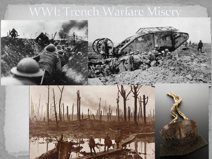 WWI: Trench Warfare Misery 