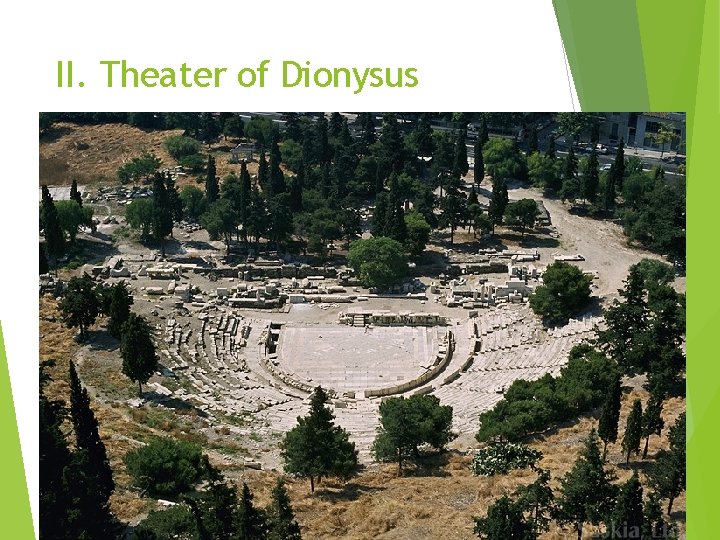 II. Theater of Dionysus 