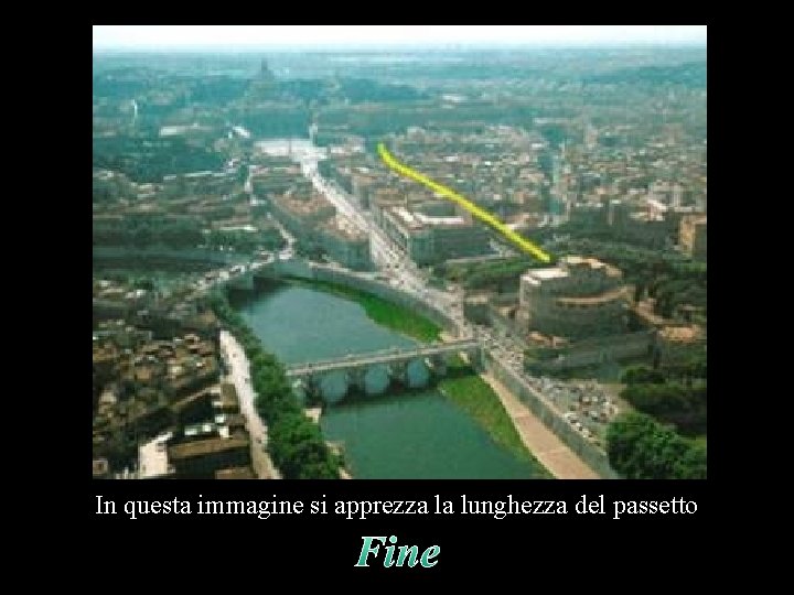 In questa immagine si apprezza la lunghezza del passetto Fine In questa immagine si apprezza la lunghezza del passetto Fine