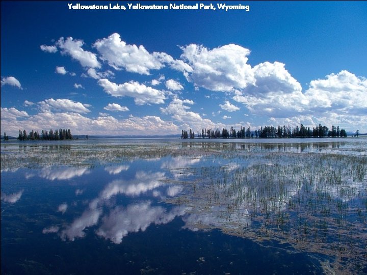Yellowstone Lake, Yellowstone National Park, Wyoming 