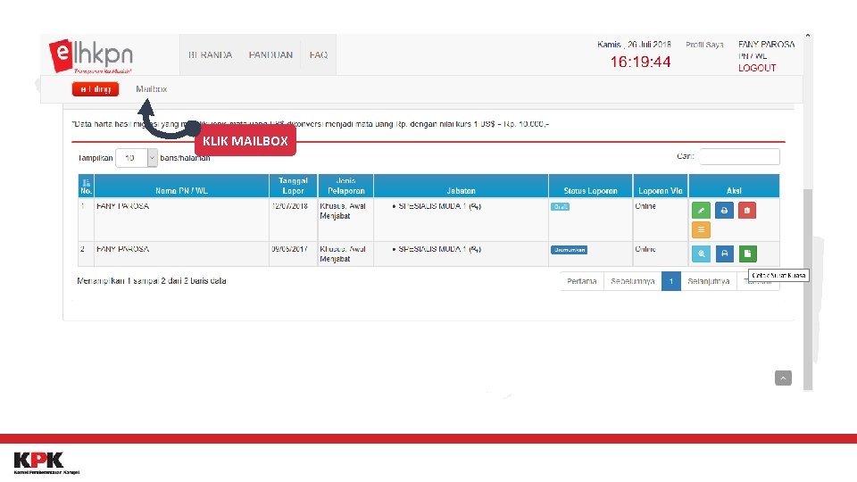 KLIK MAILBOX 