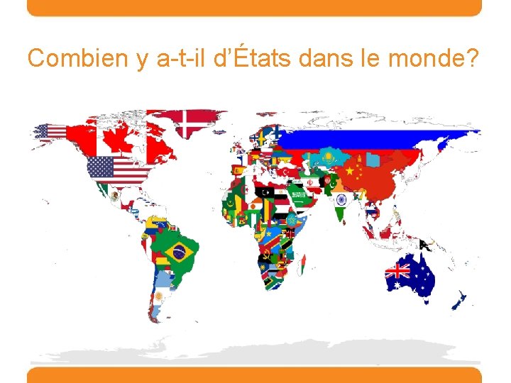 Combien y a-t-il d’États dans le monde? 