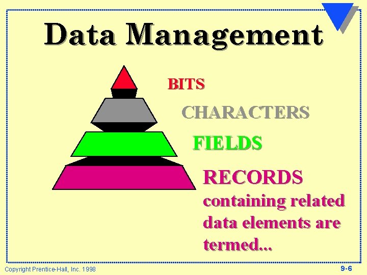 Character Field Record File Database Chapter 9 Spreadsheet Database Browsers Copyright PrenticeHall Inc