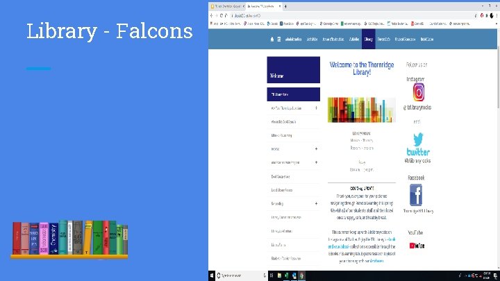 Library - Falcons 