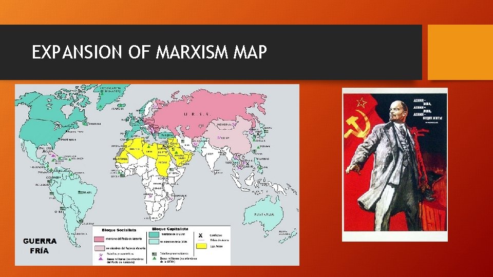 EXPANSION OF MARXISM MAP 