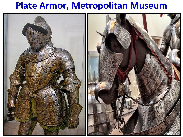 Plate Armor, Metropolitan Museum 
