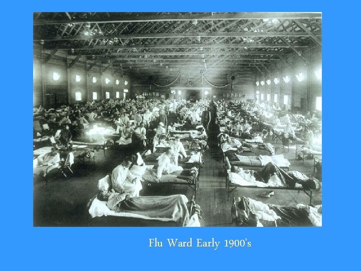 Flu Ward Early 1900’s 