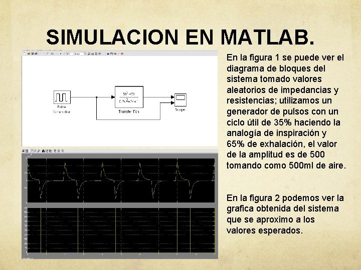 SIMULACION EN MATLAB. En la figura 1 se puede ver el diagrama de bloques