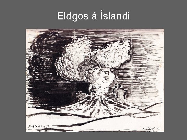 Eldgos á Íslandi 