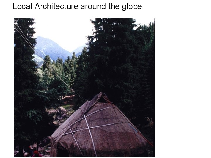 Local Architecture around the globe 