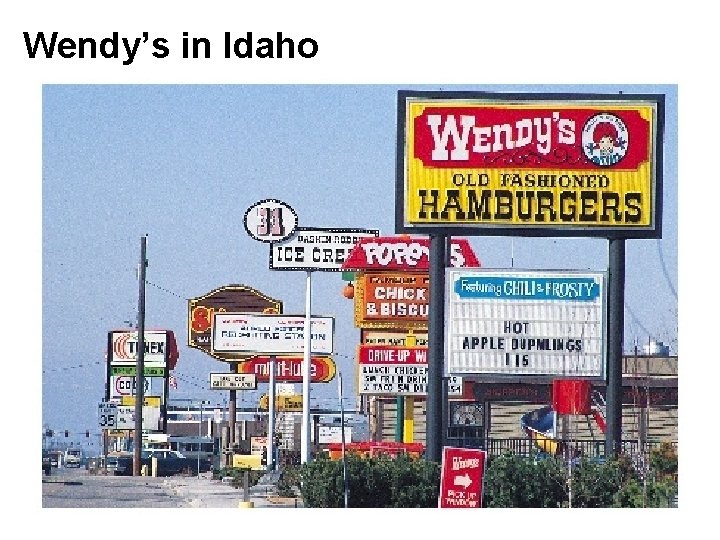 Wendy’s in Idaho 