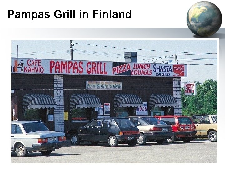 Pampas Grill in Finland 