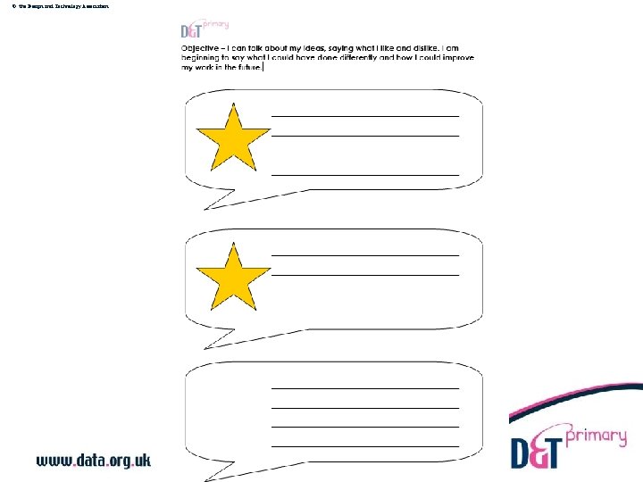 © the Design and Technology Association 