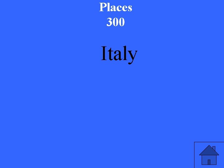 Places 300 Italy 