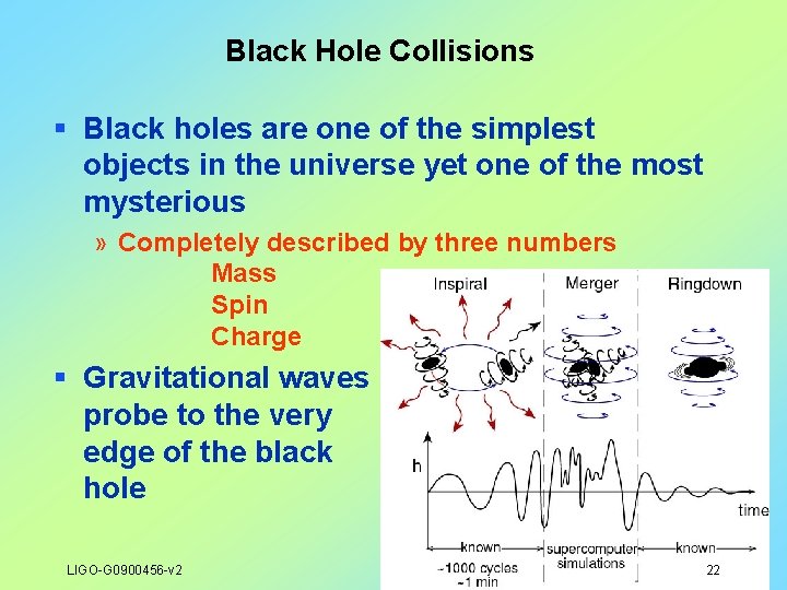 Black Hole Collisions § Black holes are one of the simplest objects in the