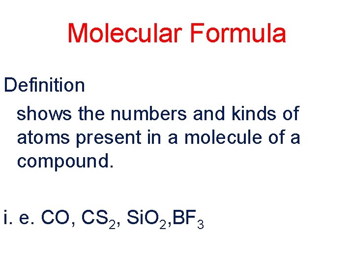 Chemical Names And Formulas Metals And Nonmetals Ions