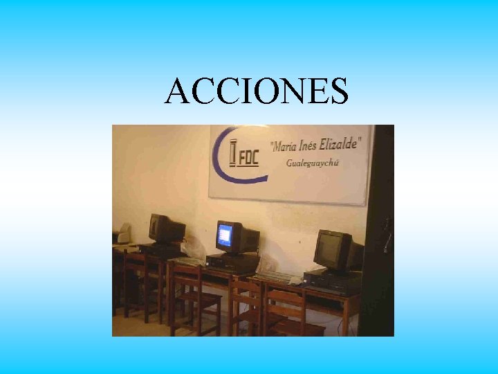 ACCIONES 