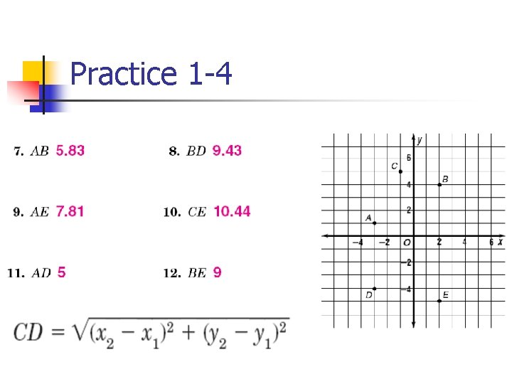 Practice 1 -4 
