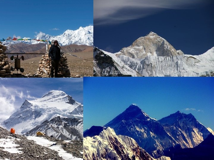 Nepal Chiny Mount Everest – najwyższy szczyt Ziemi (8850 m n. p. m. )