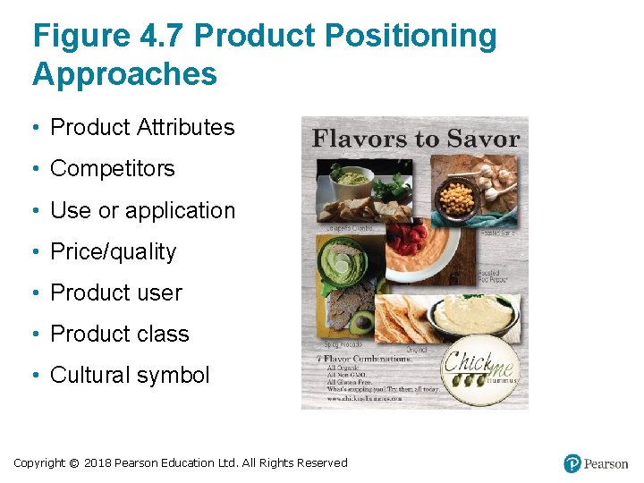 Figure 4. 7 Product Positioning Approaches • Product Attributes • Competitors • Use or