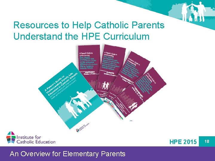 Resources to Help Catholic Parents Understand the HPE Curriculum HPE 2015 An Overview for