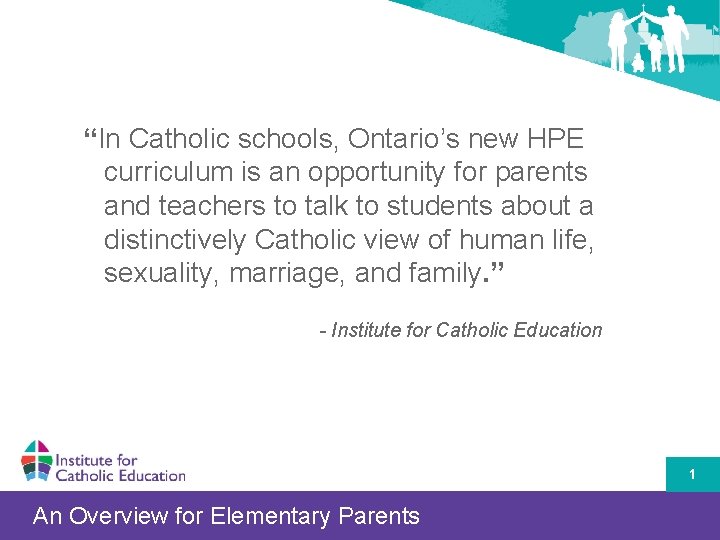 “In Catholic schools, Ontario’s new HPE curriculum is an opportunity for parents and teachers