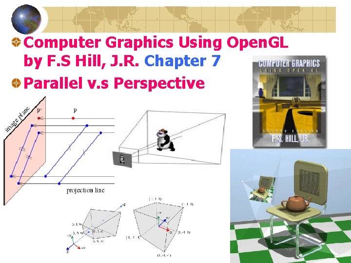 Projection TongYee Lee 1 Computer Graphics Using Open