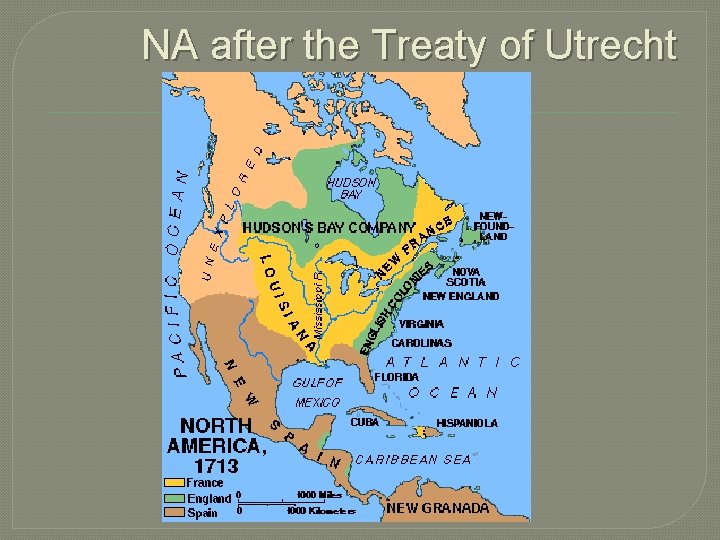 NA after the Treaty of Utrecht 