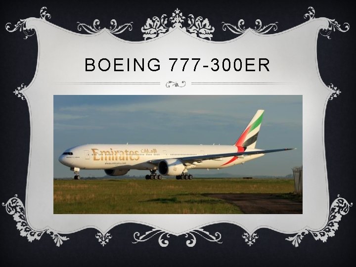 BOEING 777 -300 ER 