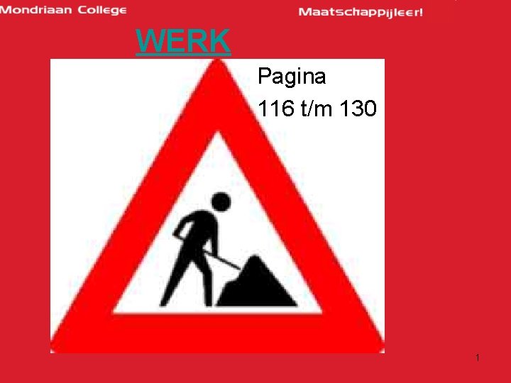 WERK Pagina 116 t/m 130 1 