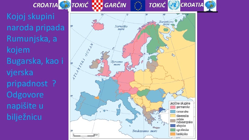 CROATIA Kojoj skupini naroda pripada Rumunjska, a kojem Bugarska, kao i vjerska pripadnost ?