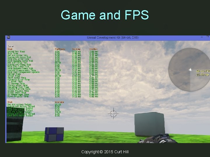Game and FPS Copyright © 2015 Curt Hill Game and FPS Copyright © 2015 Curt Hill