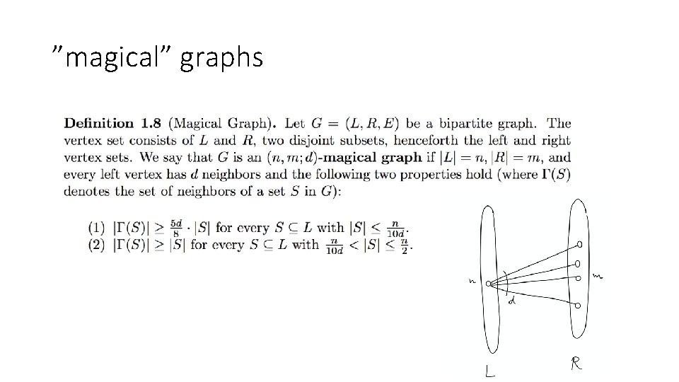 ”magical” graphs 