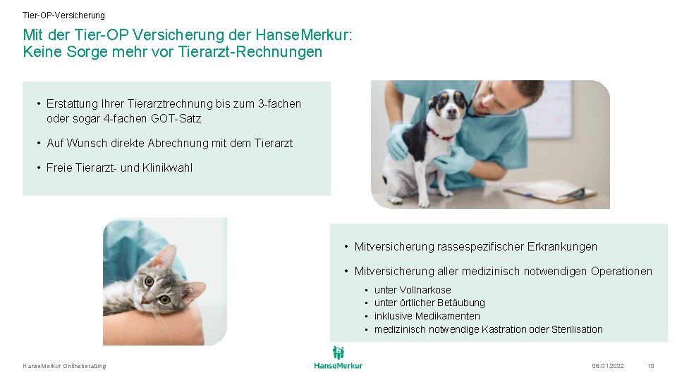 Tier-OP-Versicherung Mit der Tier-OP Versicherung der Hanse. Merkur: Keine Sorge mehr vor Tierarzt-Rechnungen •