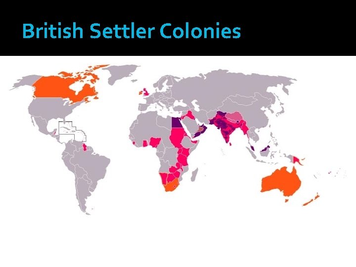 British Settler Colonies 