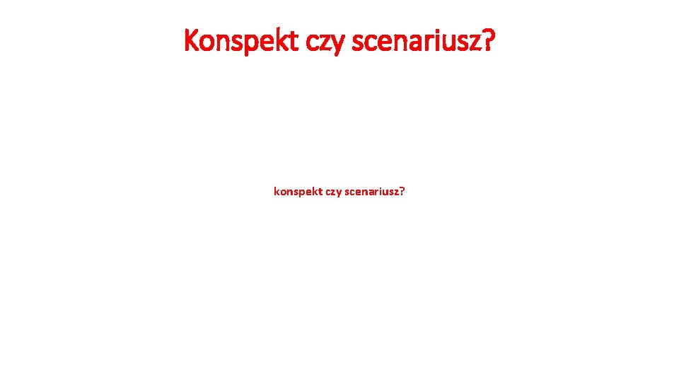 Plan metodyczny konspekt scenariusz struktura lekcji Dokumenty nauczyciela