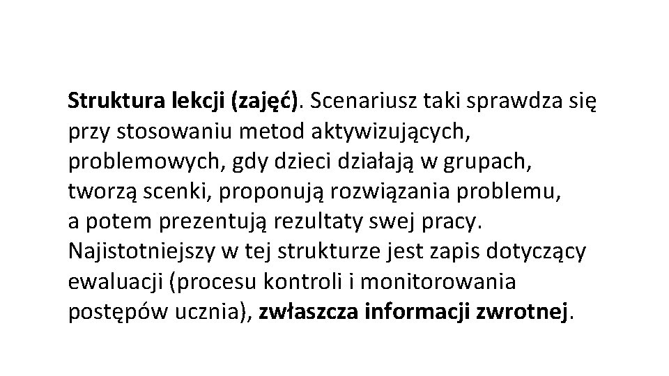 Plan Metodyczny Lekcji Poziom Taks