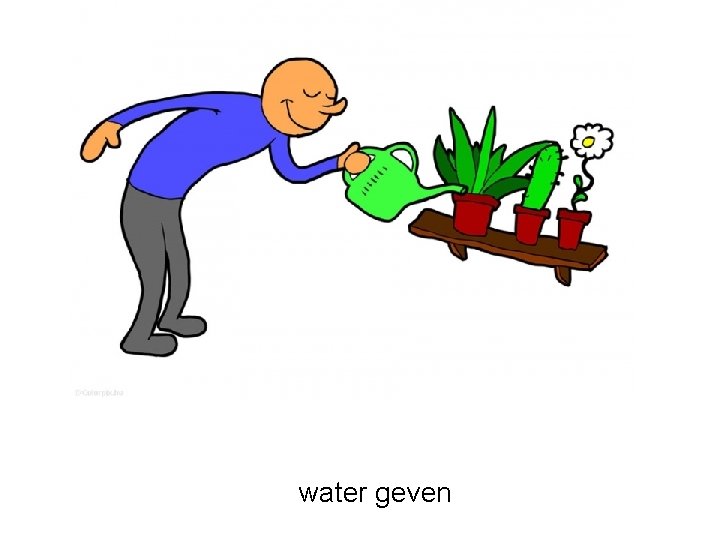 water geven 