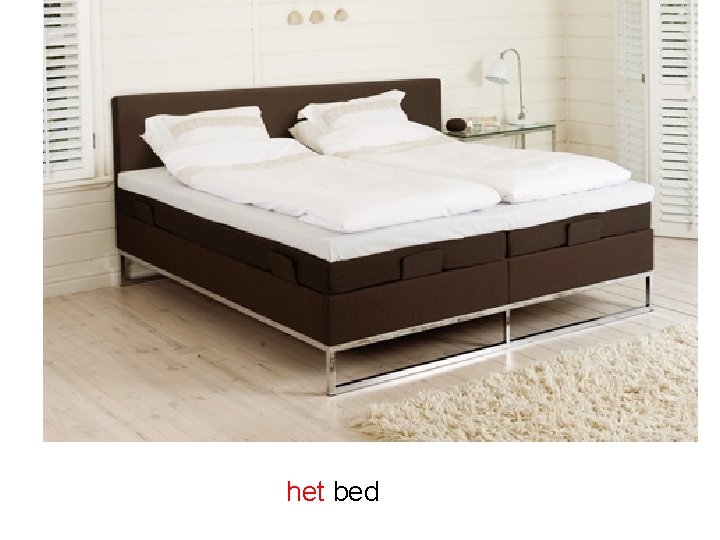het bed 