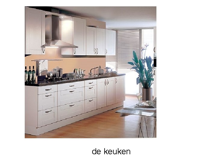 de keuken 