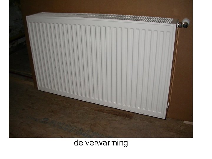 de verwarming 