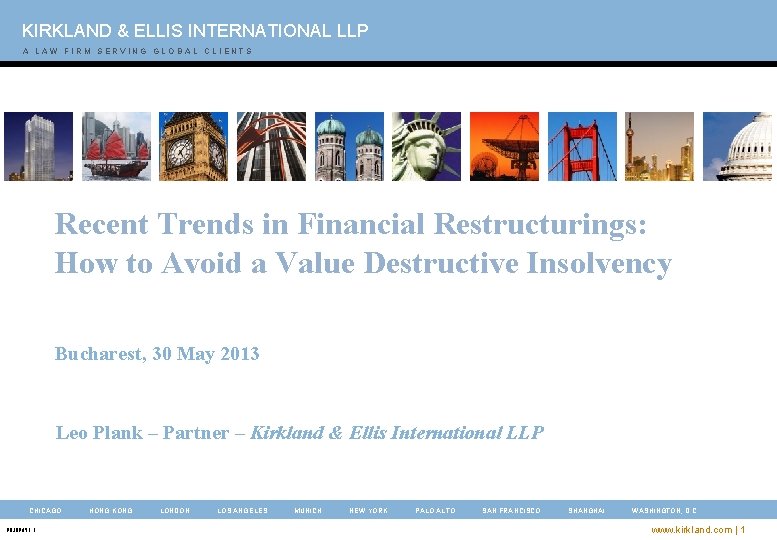 KIRKLAND & ELLIS INTERNATIONAL LLP A AL AL W A WF I FRI M