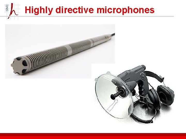 Highly directive microphones 