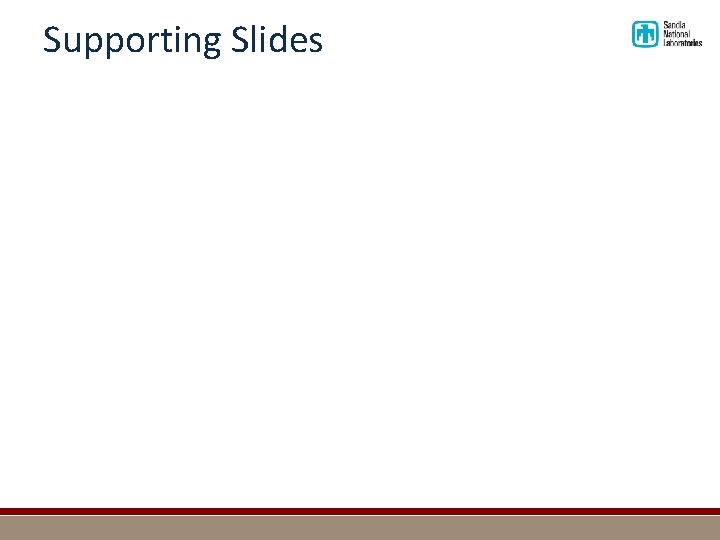 Supporting Slides 