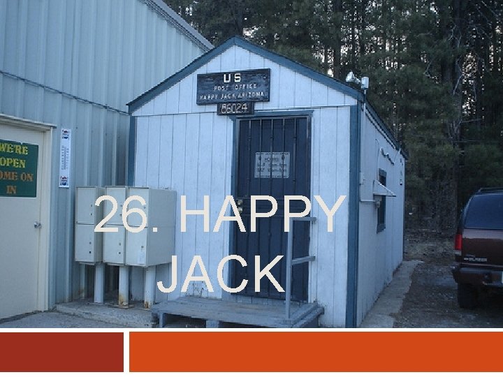 26. HAPPY JACK 