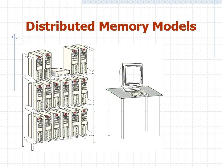 Distributed Memory Models 