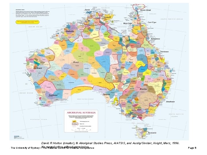 David R Horton (creator), © Aboriginal Studies Press, AIATSIS, and Auslig/Sinclair, Knight, Merz, 1996.