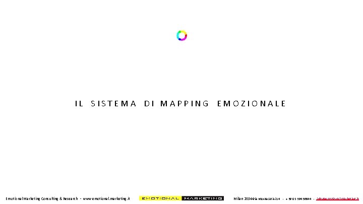 IL SISTEMA DI MAPPING EMOZIONALE Emotional Marketing Consulting & Research - www emotional. marketing.